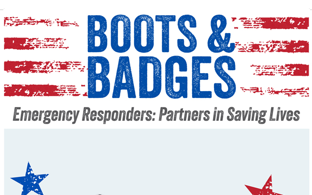 Honor First Responders and Save Lives with the Annual Boots and Badges Blood Drive